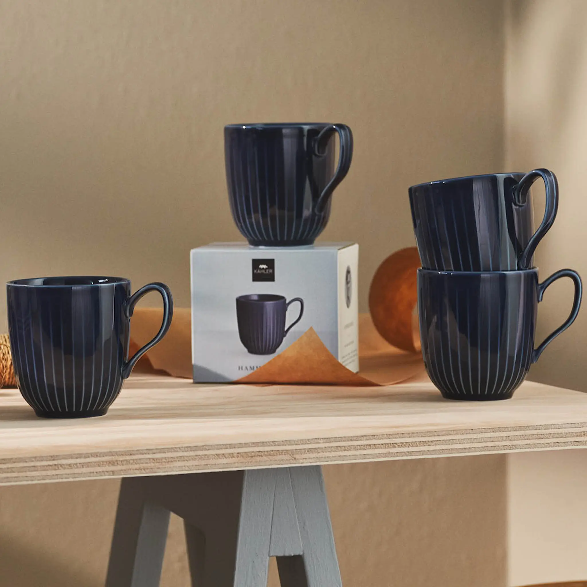 Kähler Hammershøi Mugg 33 cl Indigo