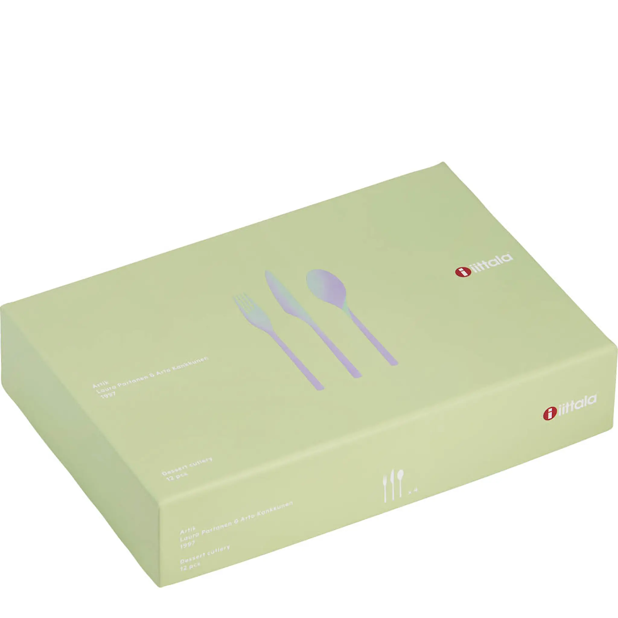 iittala Artik Dessertset 12 delar Blank