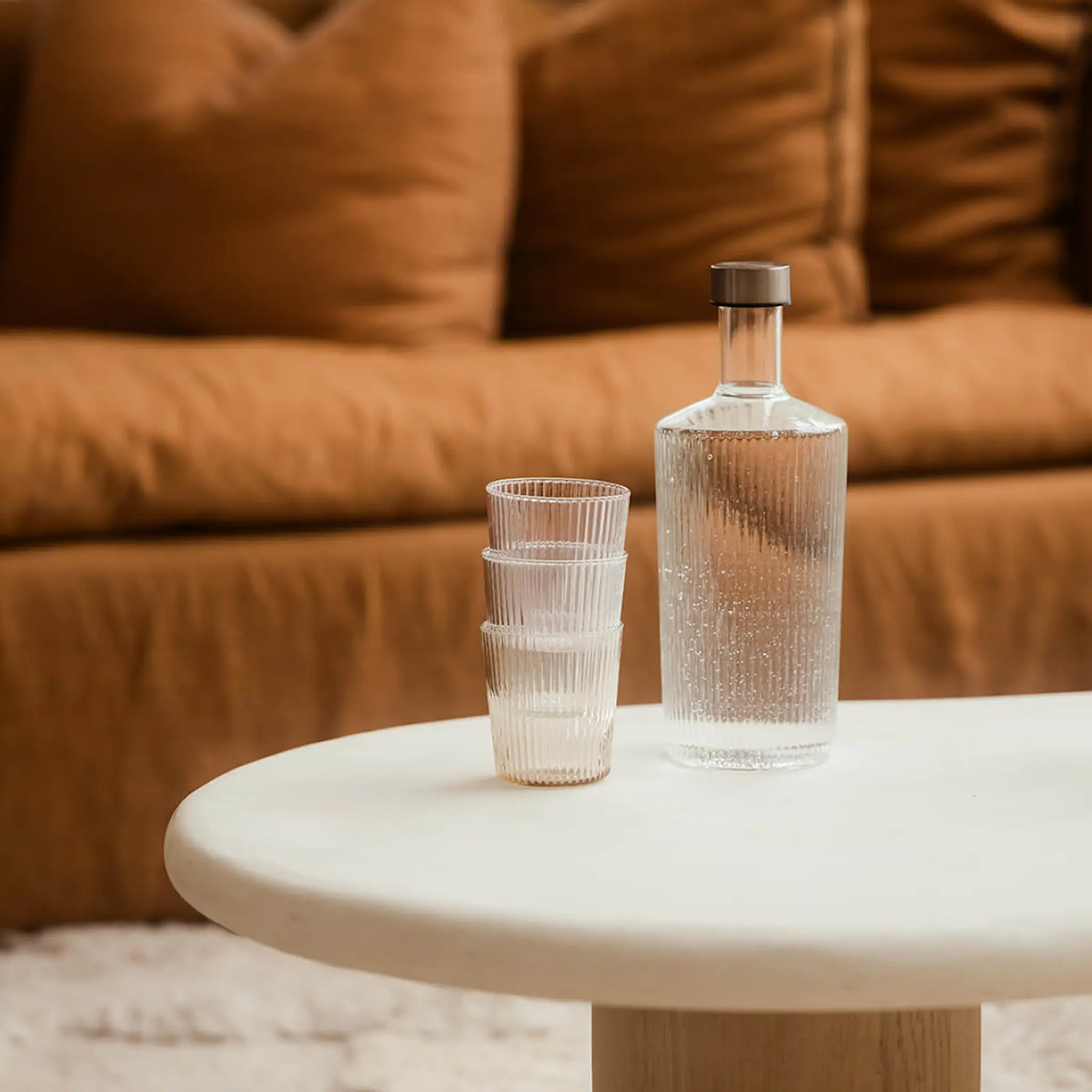 Paveau Ribbed Elegance gåvoset White Haven 3 delar klar