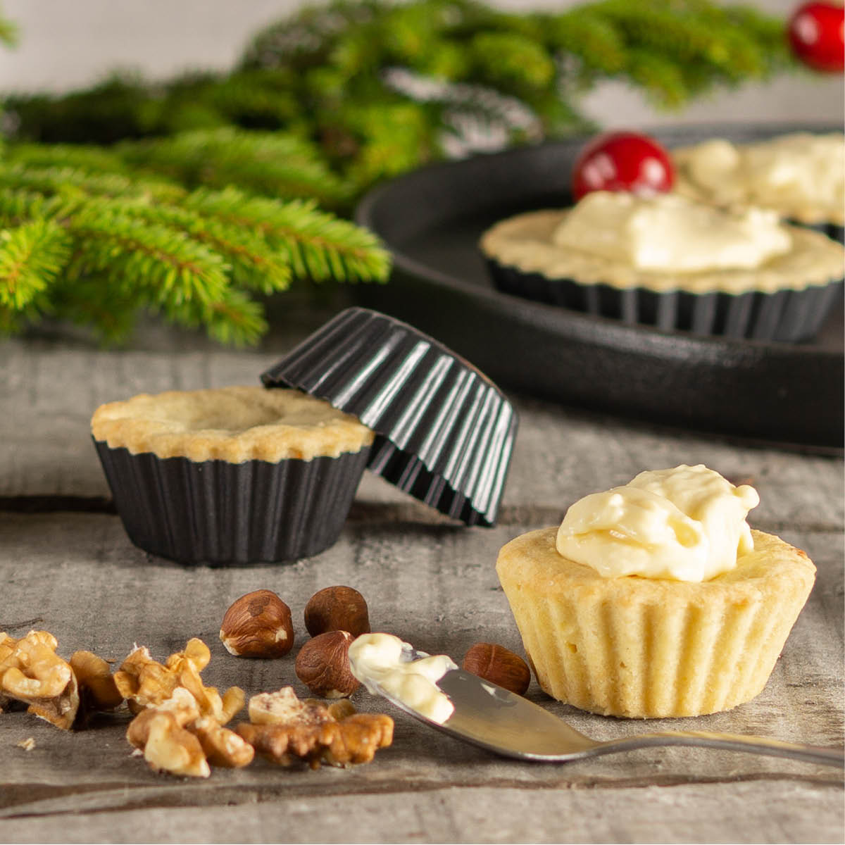 Modern House BAYk sandkakeform 12 stk grå