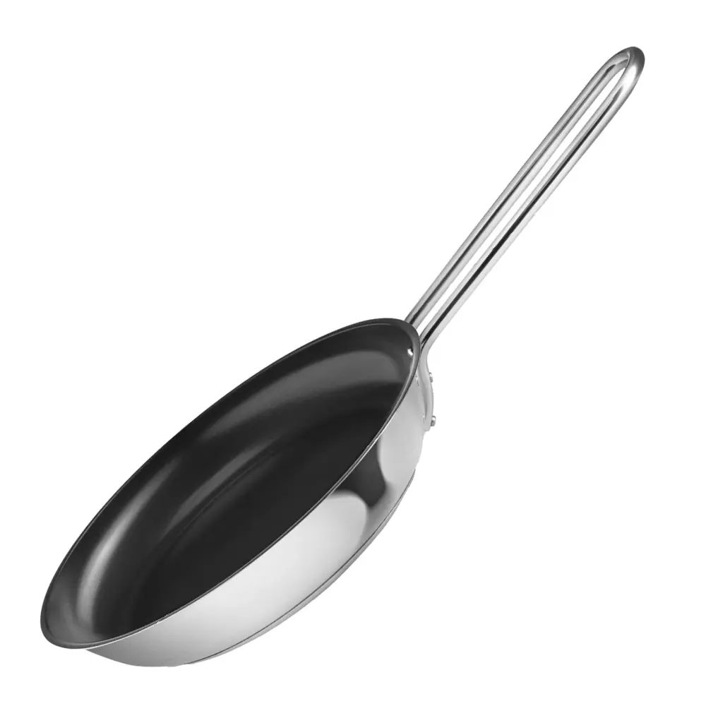 Stainless Steel Paistinpannu 20 cm Keraaminen pinnoite