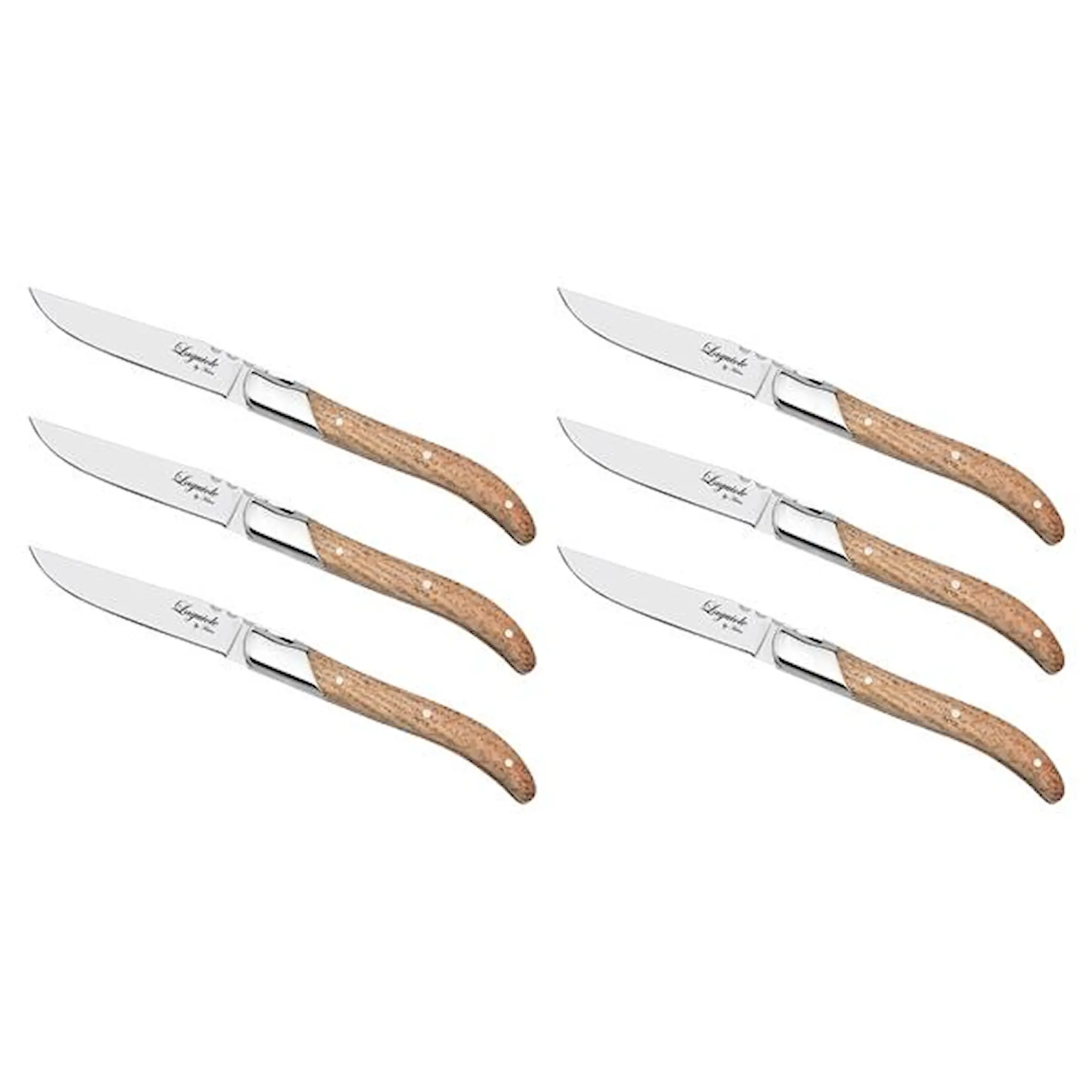 Laguiole by Hâws Grillkniv 6-pack ek