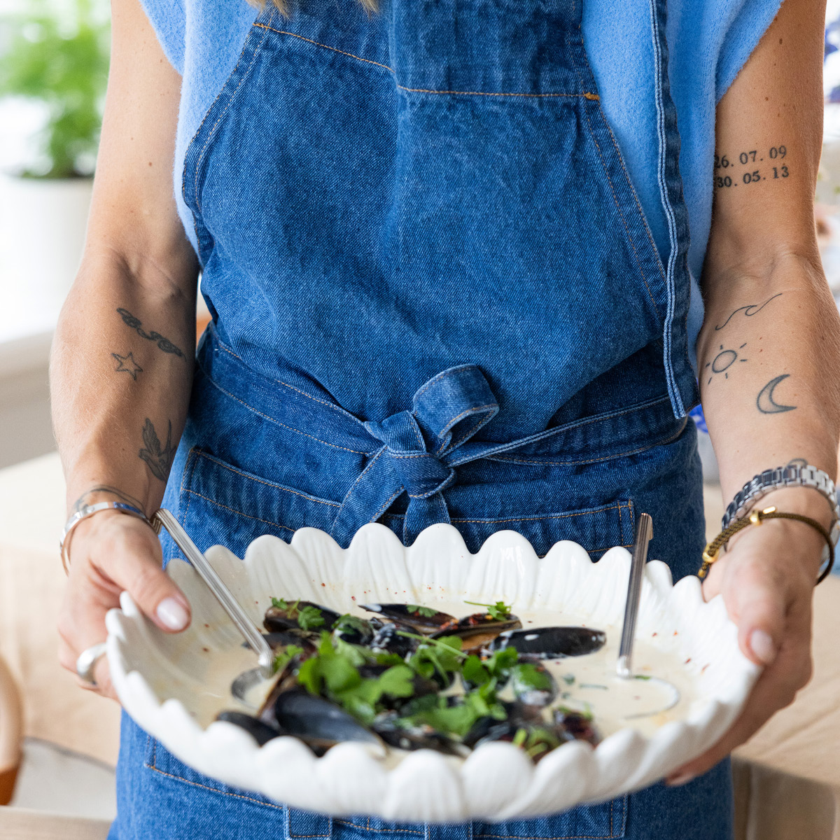 Sagaform Aron Esiliina 90x70 cm Sininen