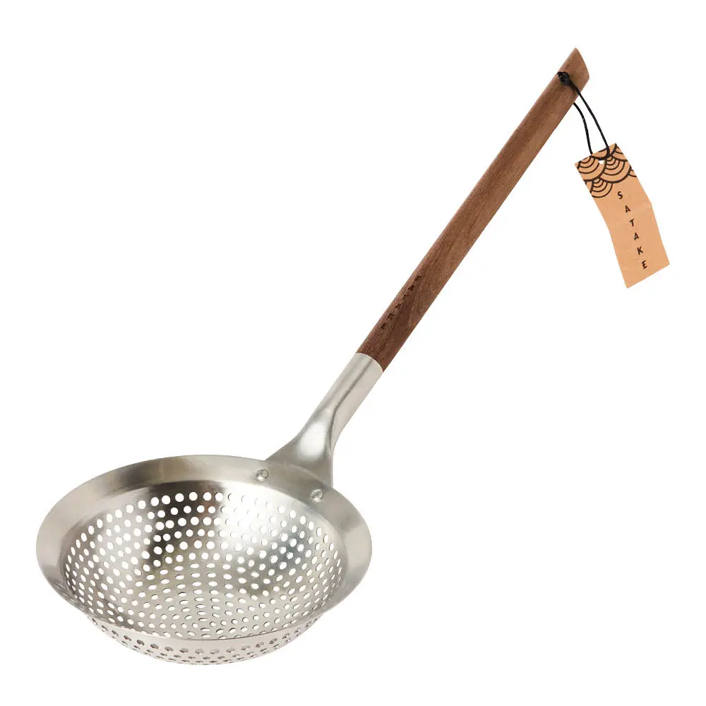 Hullsleiv 41 cm stål/valnøtt