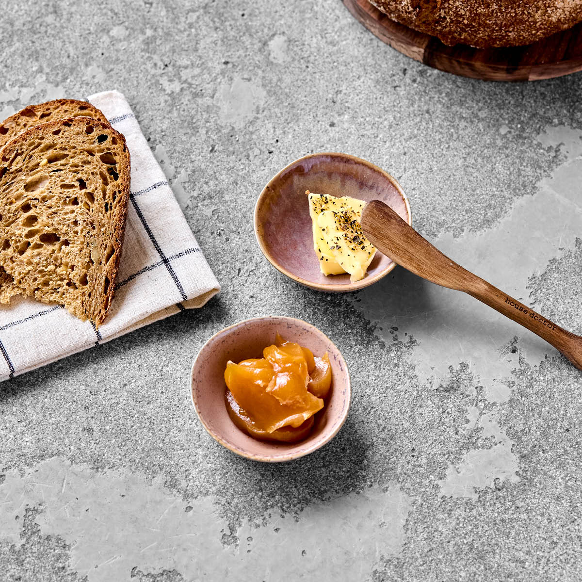 House Doctor Vida skål 6 cl 4 stk  8x3,2 cm rosa