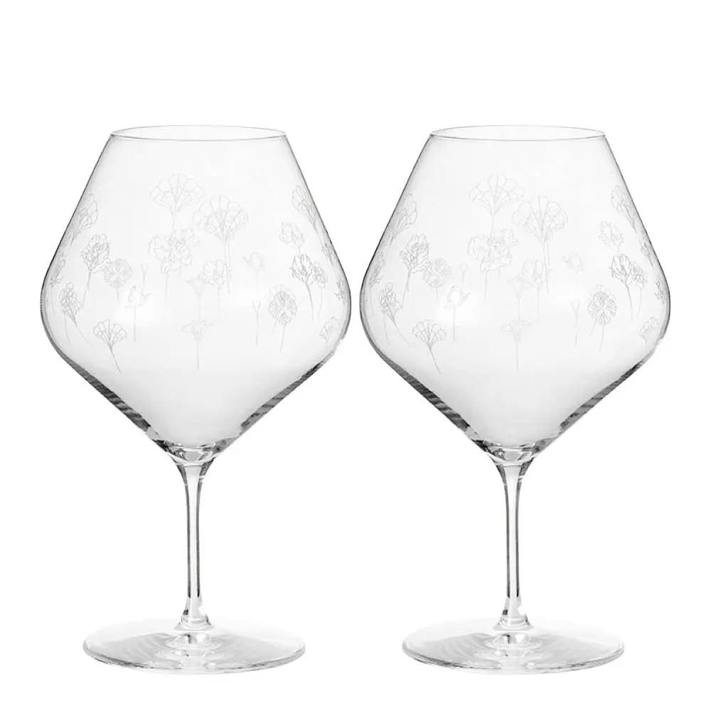 Flower Viinilasi 89 cl 2 kpl