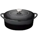 Halo gjutjärnsgryta 28 cm svart