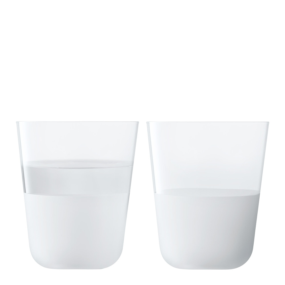 LSA International - Arc Juomalasi 38 cl 2 kpl Contrast Mist