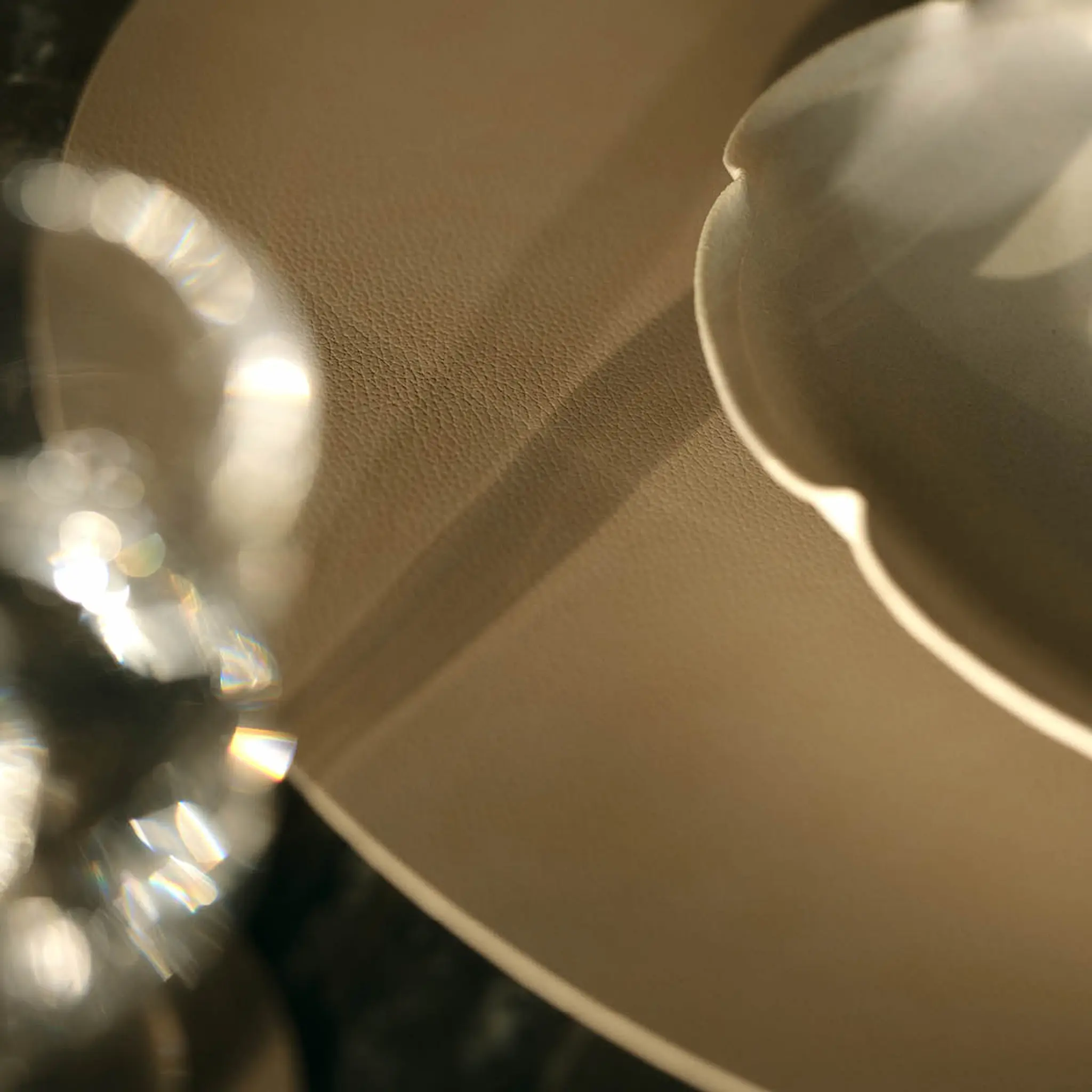 LIND DNA Circle Nupo bordstablett 38 cm Clay Brown