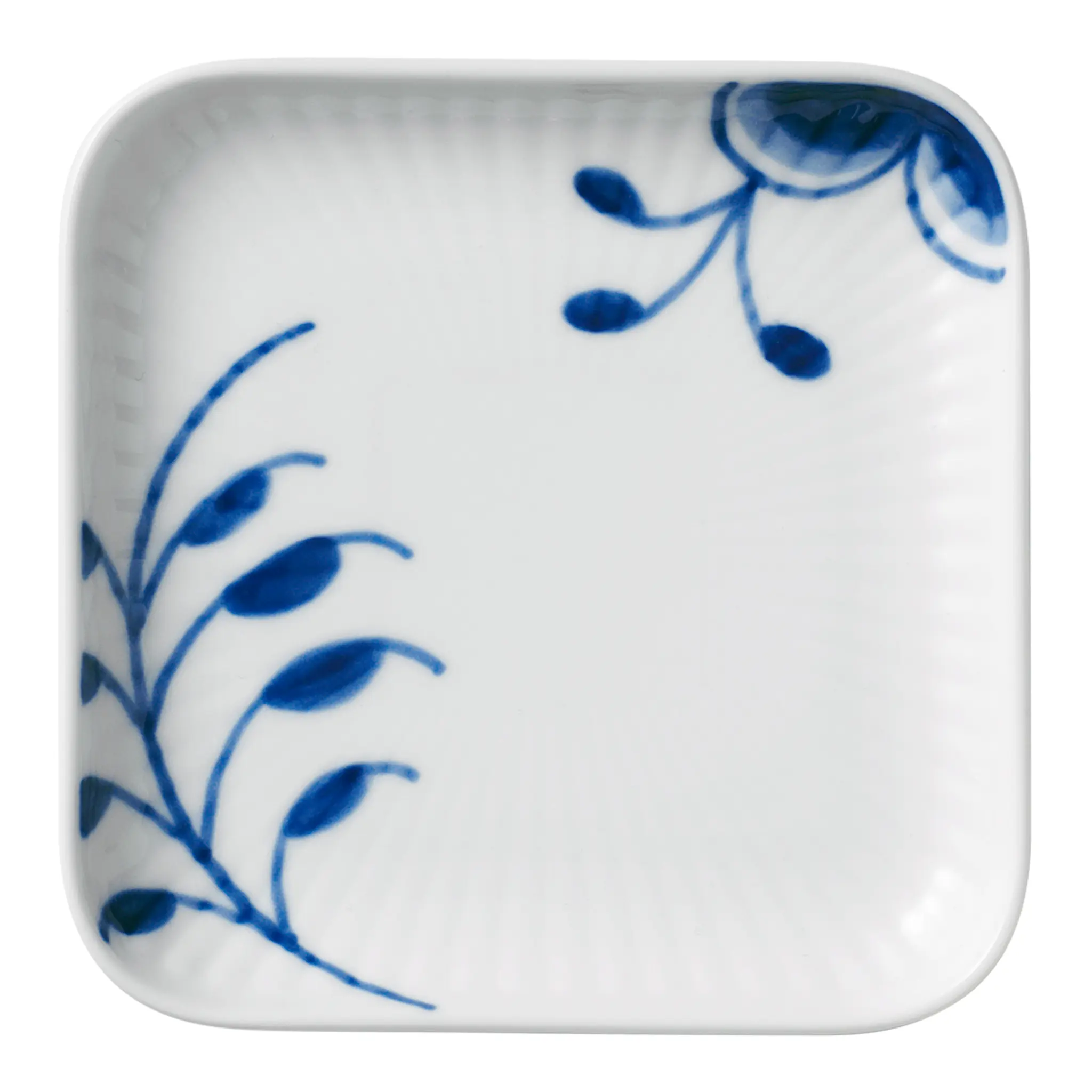 Royal Copenhagen Blue Fluted Mega Assiett 9x9 cm