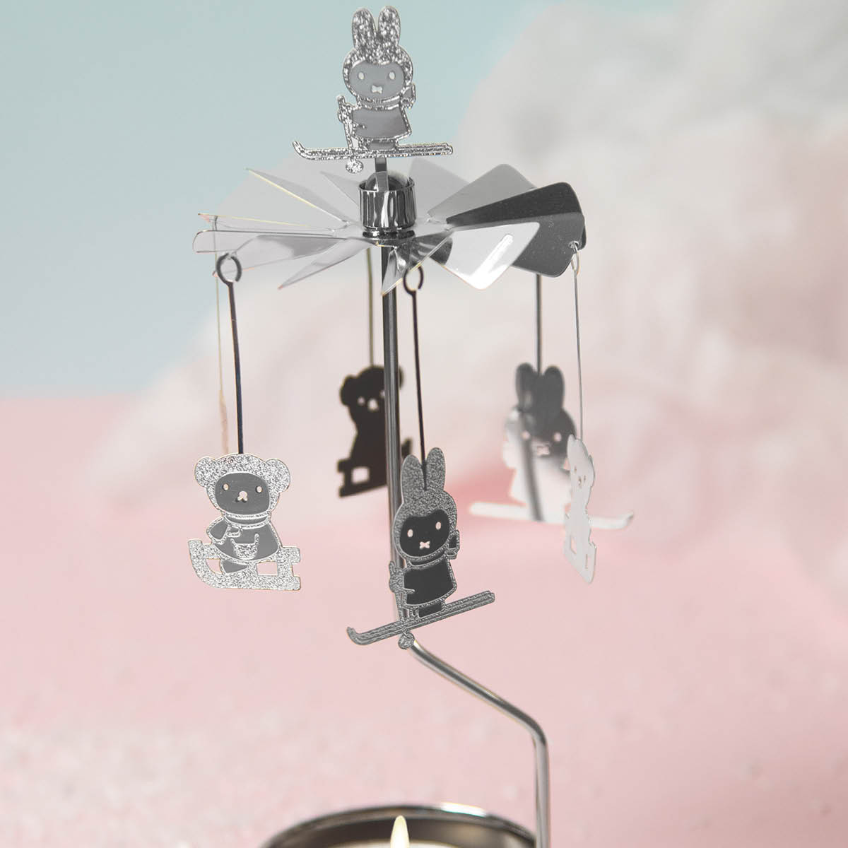 Pluto Enkelikello 16 cm Miffy Winter