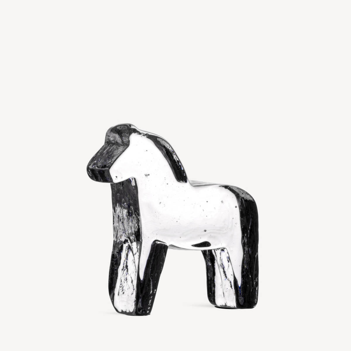 Kosta Boda Kosta Koriste Hevonen 13 cm Kirkas