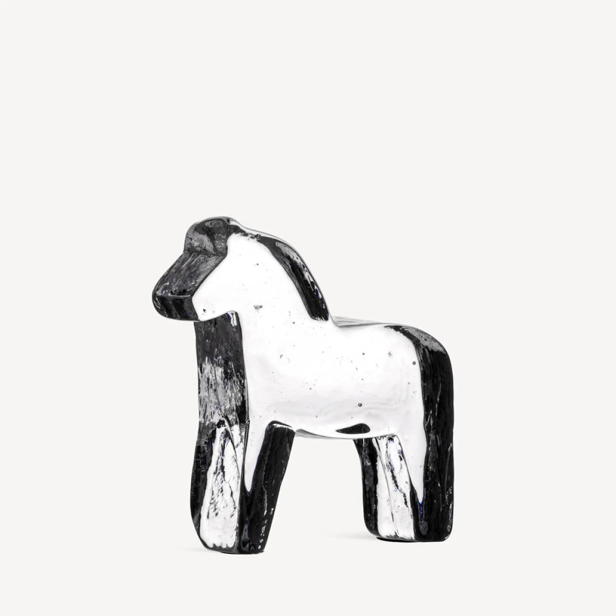 Kosta Boda Kosta Koriste Hevonen 13 cm Kirkas