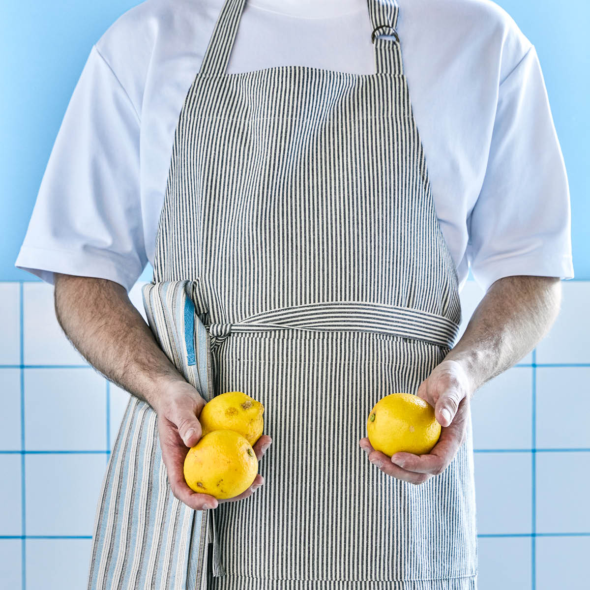 House Doctor Cook förkläde i bomull 90x90 cm mörkgrå