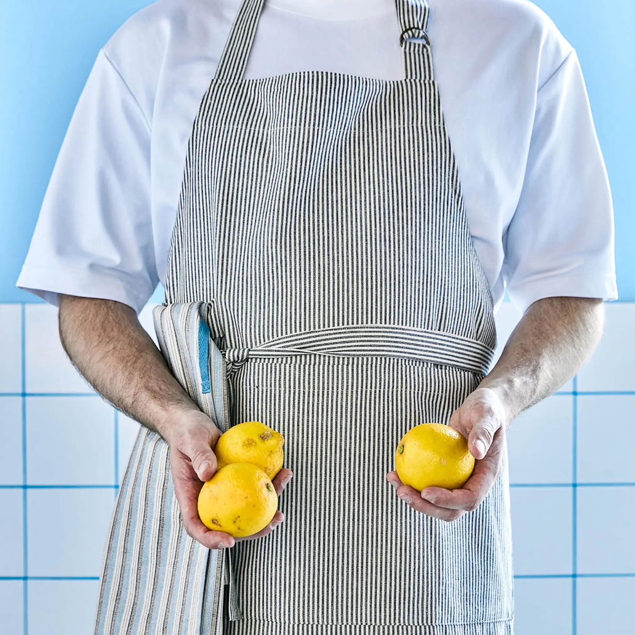 House Doctor Cook förkläde i bomull 90x90 cm mörkgrå