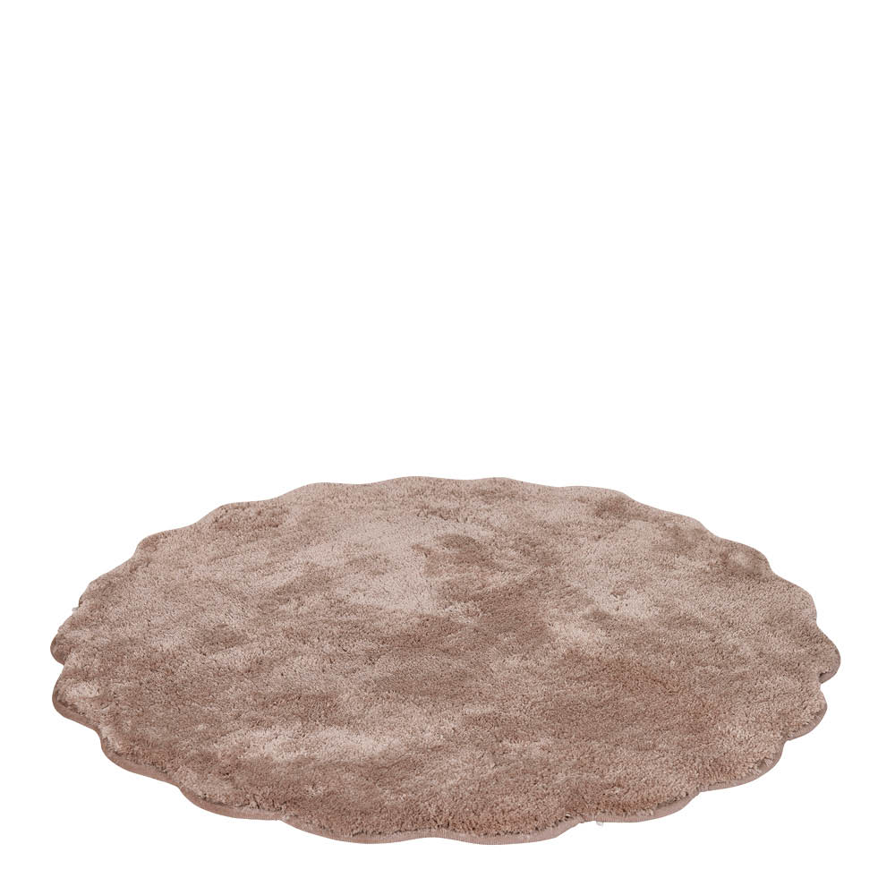 Fondaco Ellen rund badrumsmatta Ø90 cm lin