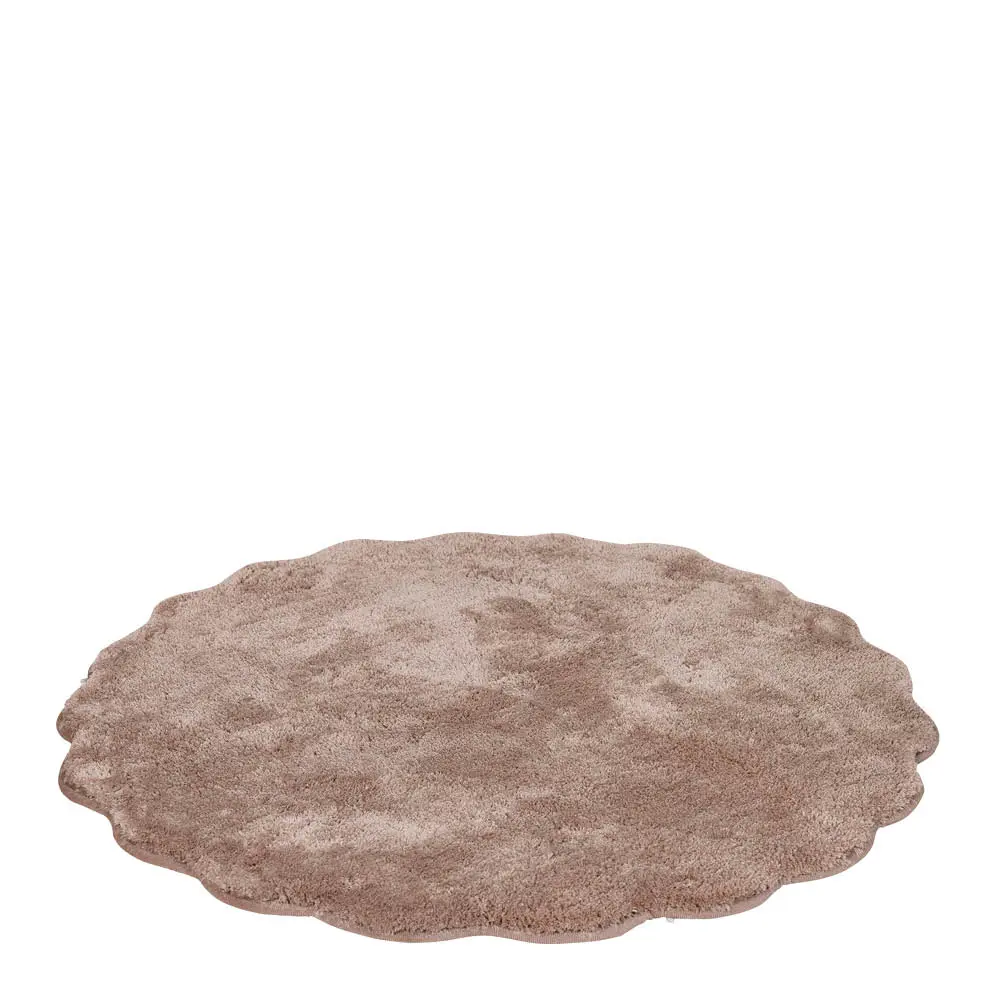 Ellen rund badematte Ø90 cm lin