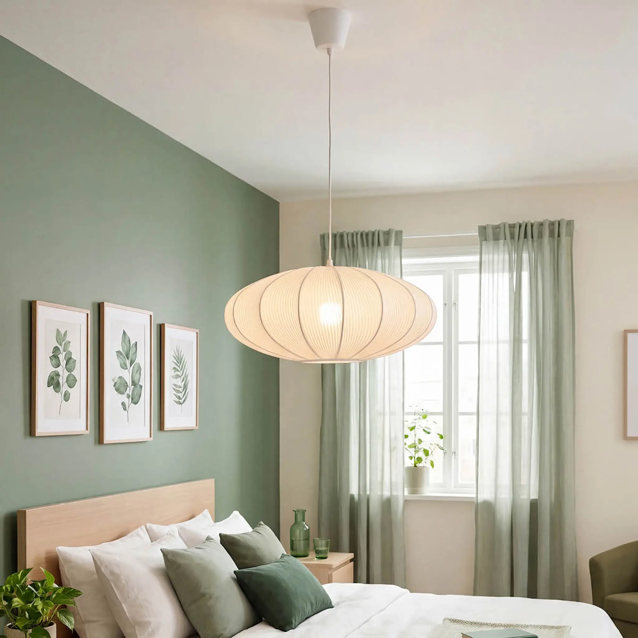 Aneta Lighting Mamsell taklampe 45 cm hvit