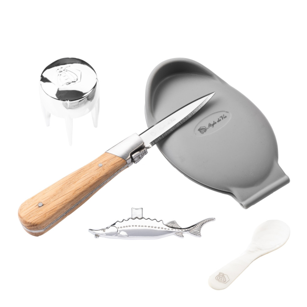 Laguiole Style de Vie - Oisteriveitsi 5 kpl Tammi