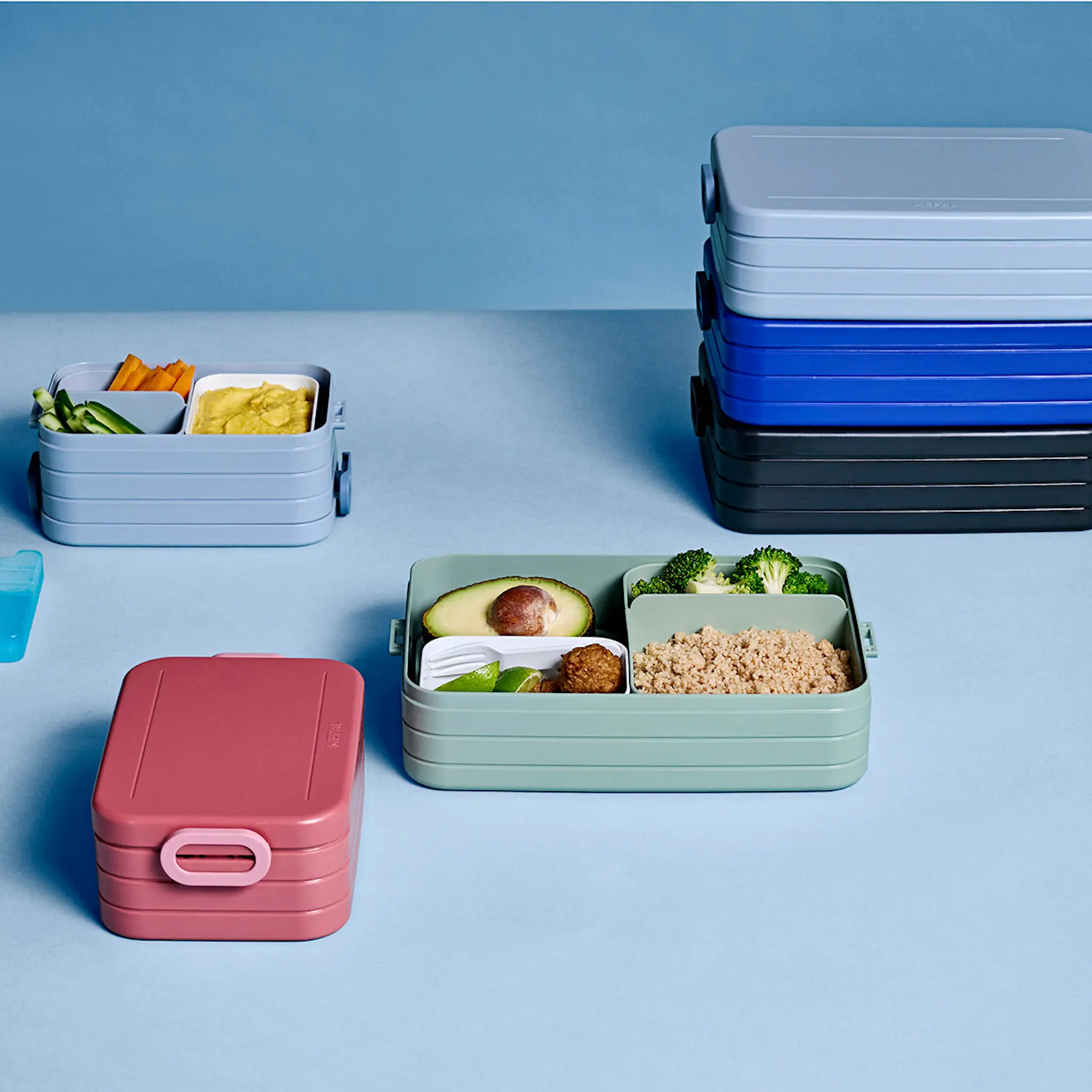 Mepal Bento matlåda medium nordic blue