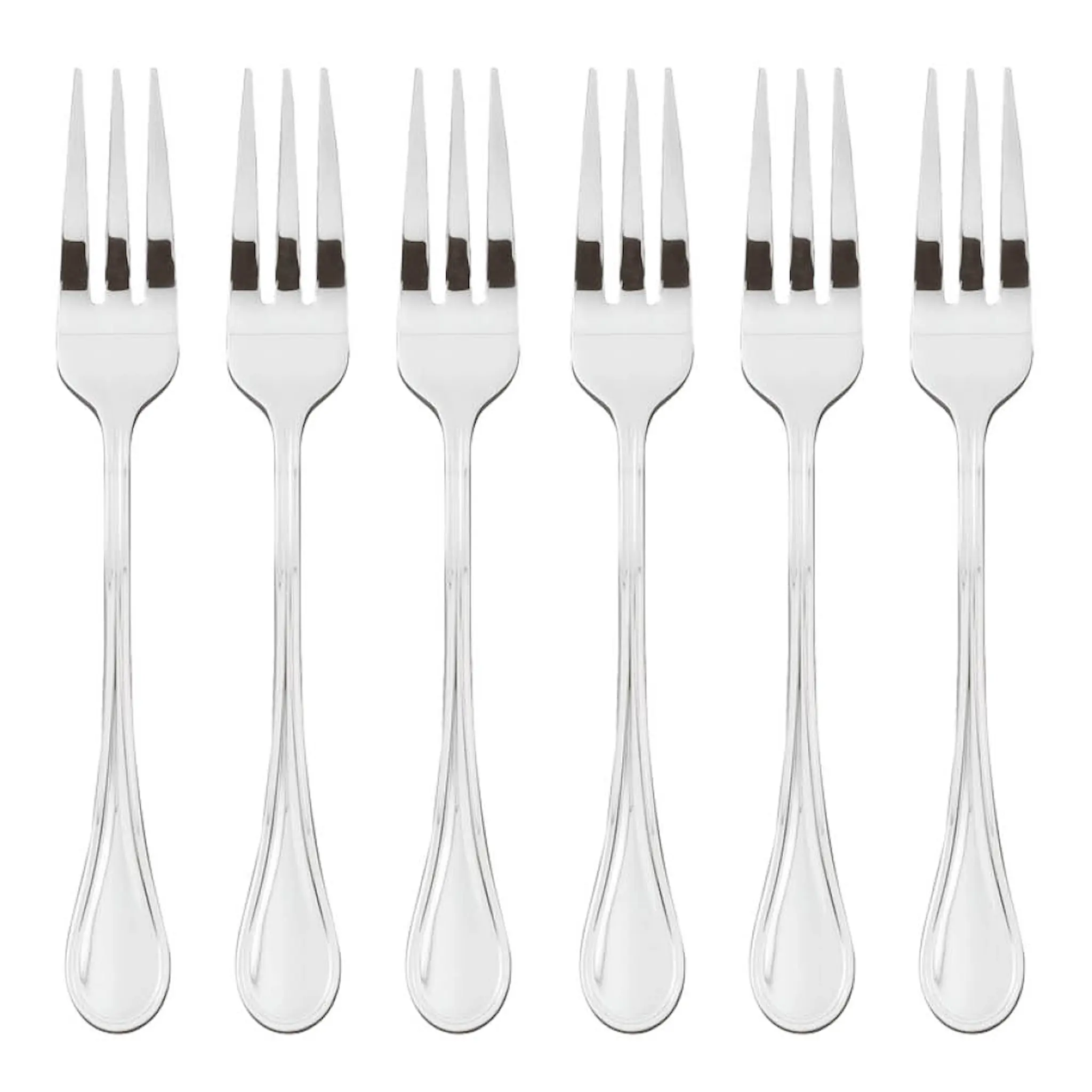 Sambonet Royal tårtgaffel 6-pack stål