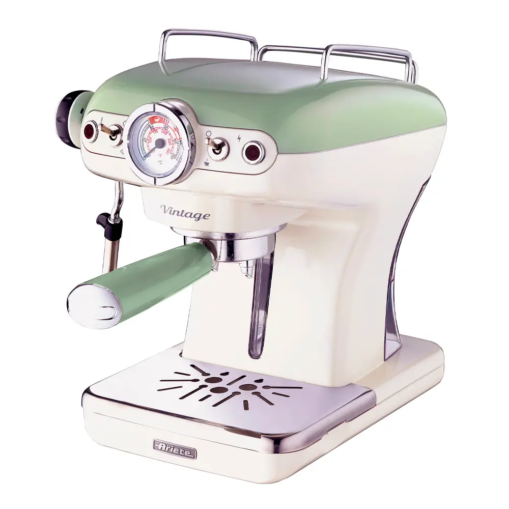 Vintage Espressokone Vihreä