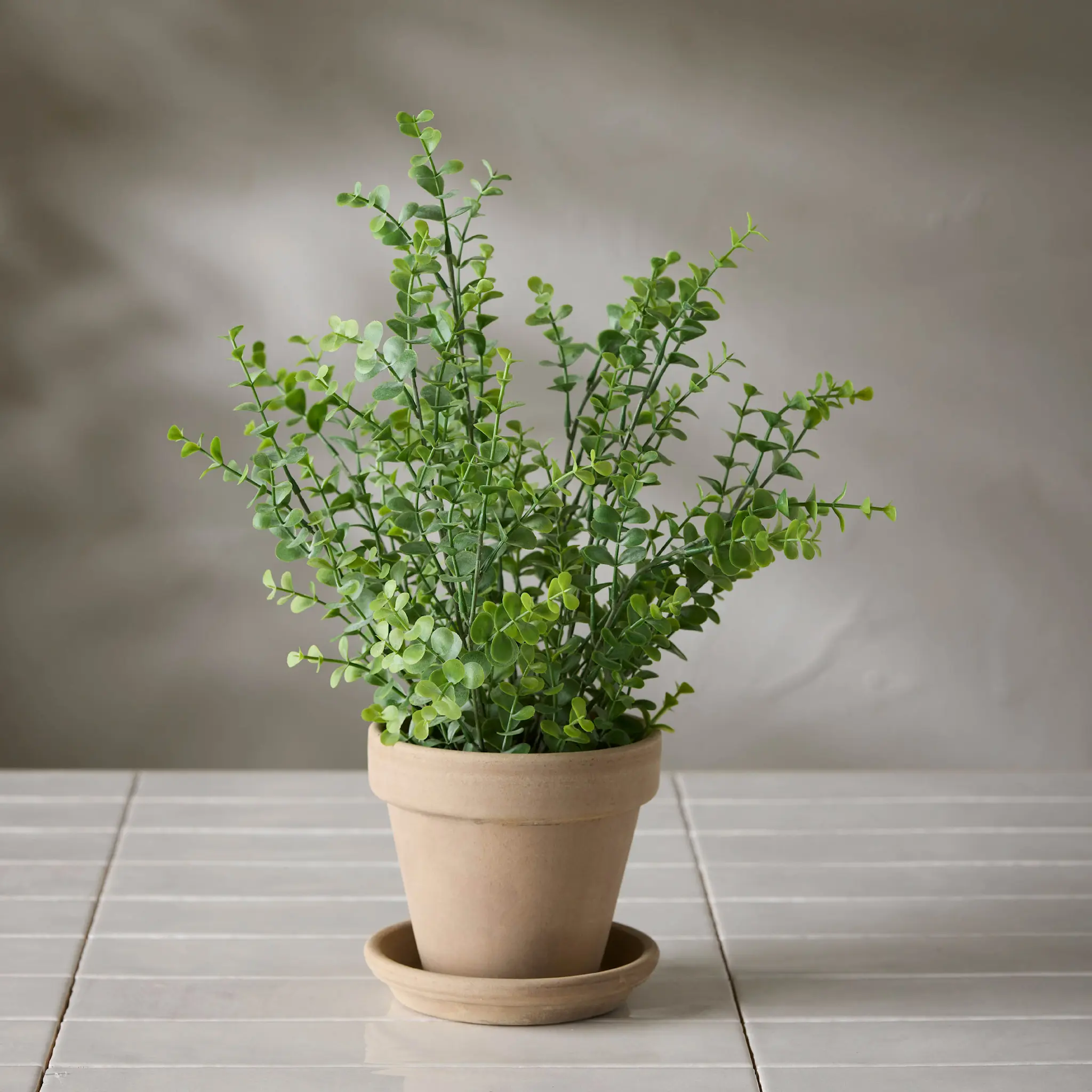 Mr Plant Eukalyptus kunstig potteplante 40 cm grønn