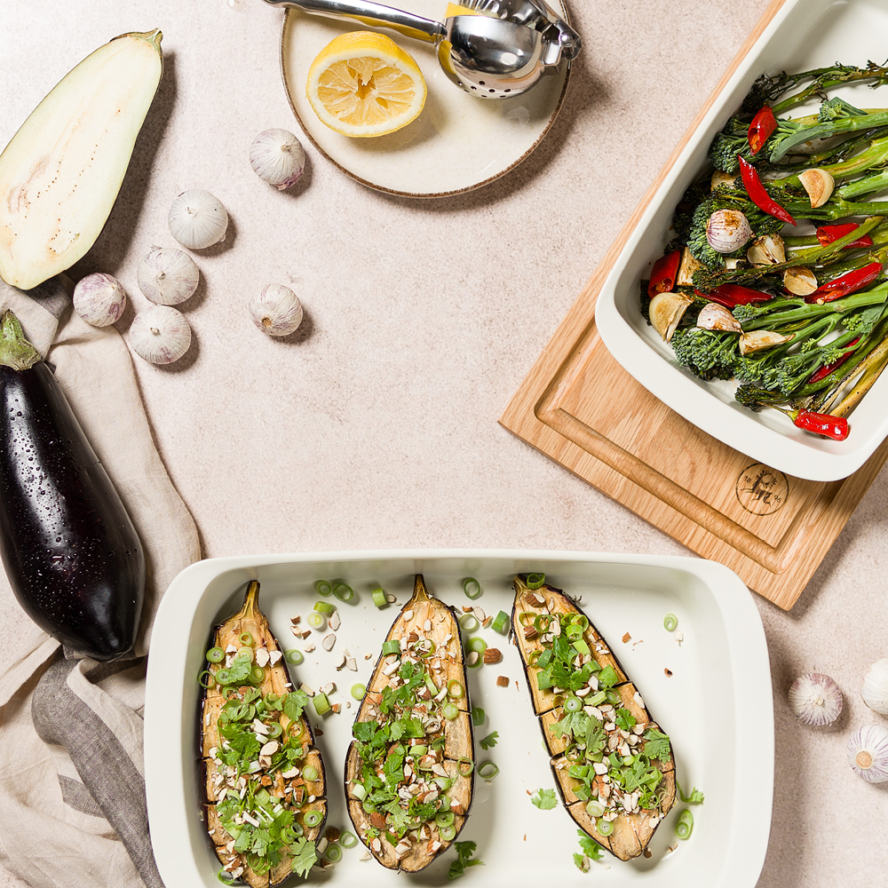 Modern House Daily Use ugnsfastform 2-pack 2,2+3,5 L vit