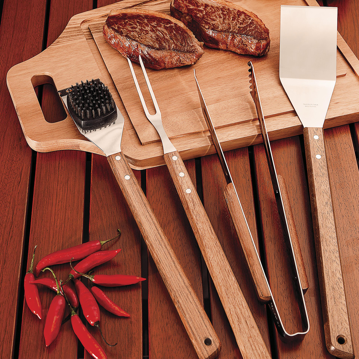 Tramontina BBQ by Hellstrøm Grilliharja 41,5 cm