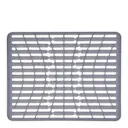 Silikonmatta för diskho 41,5x32,5 cm Grå