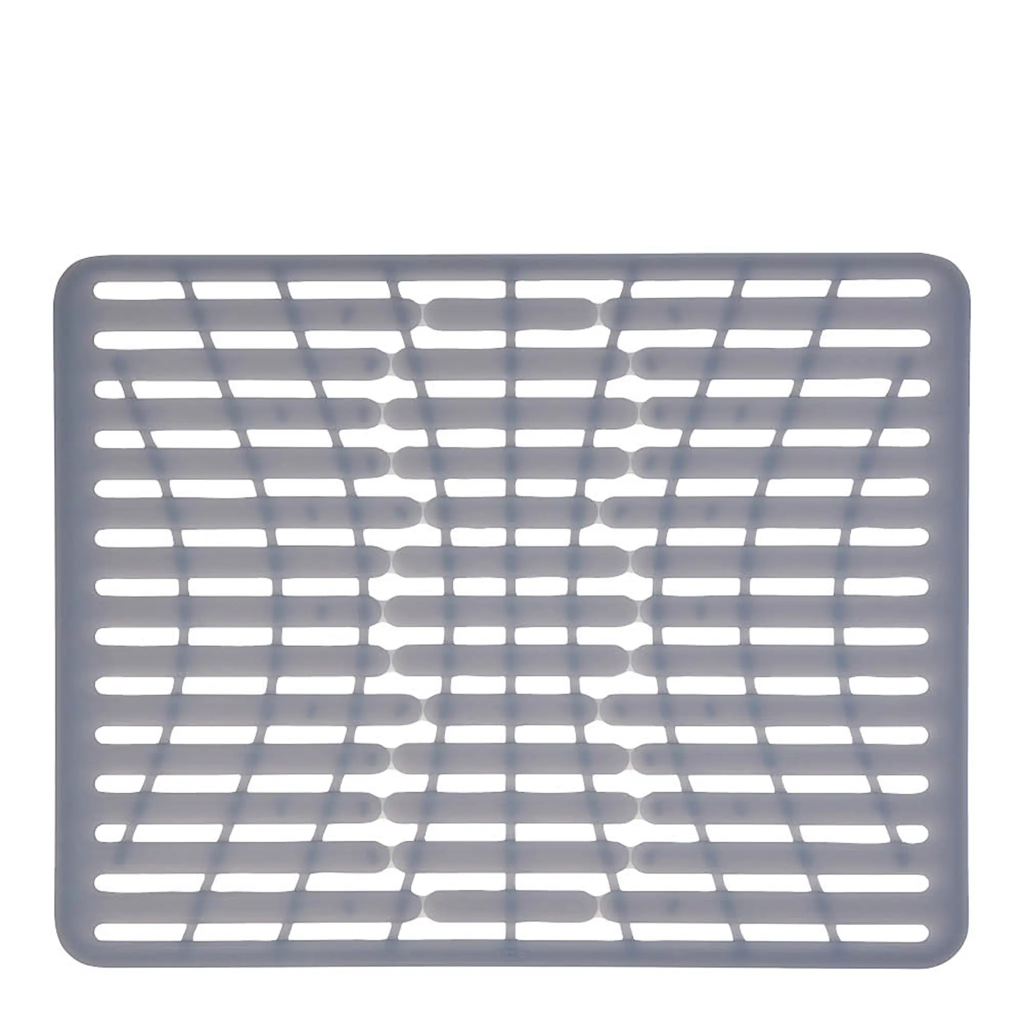 Oxo Silikonmatta för diskho 41,5x32,5 cm Grå