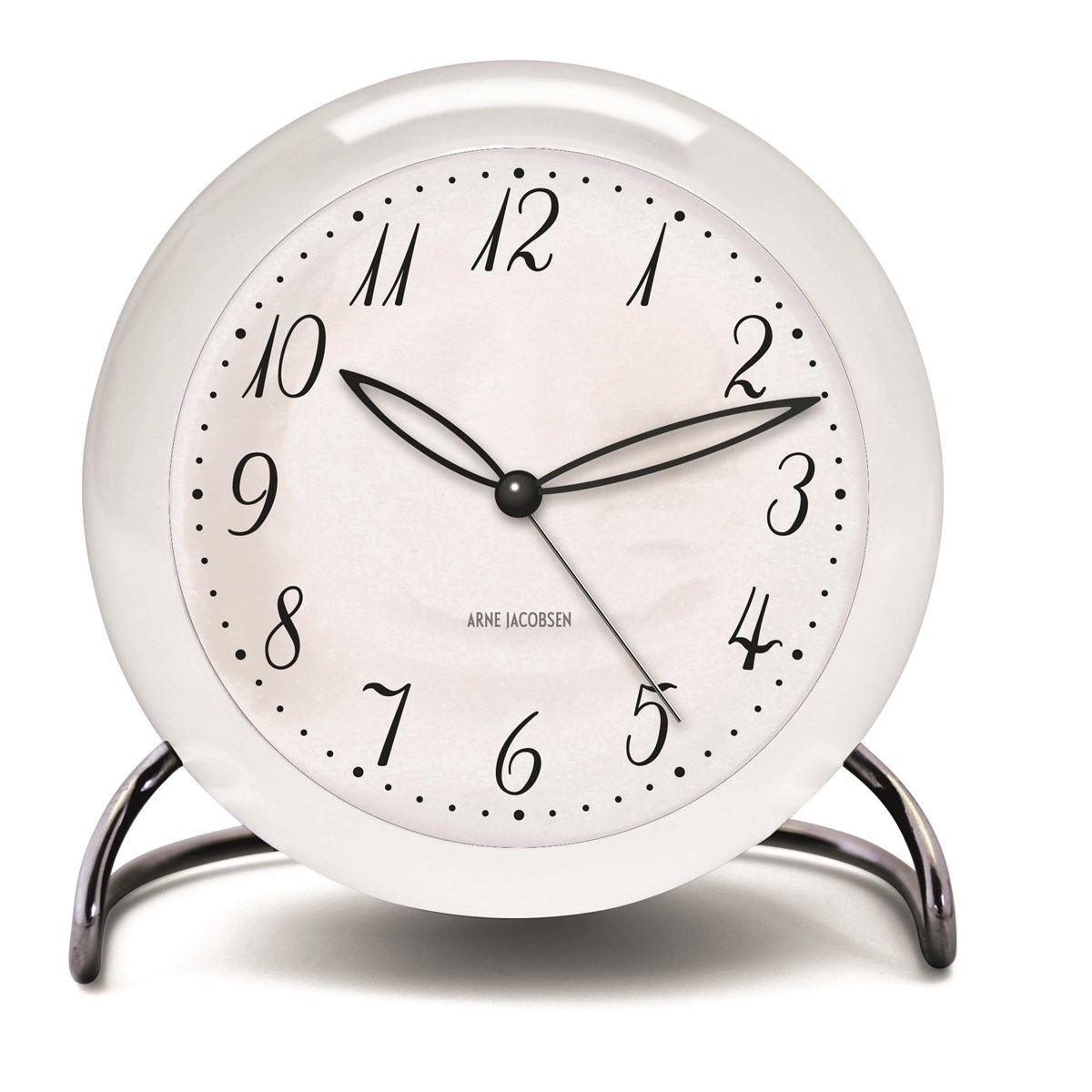 Arne Jacobsen Lk Pöytäkello 11 cm Valkoinen