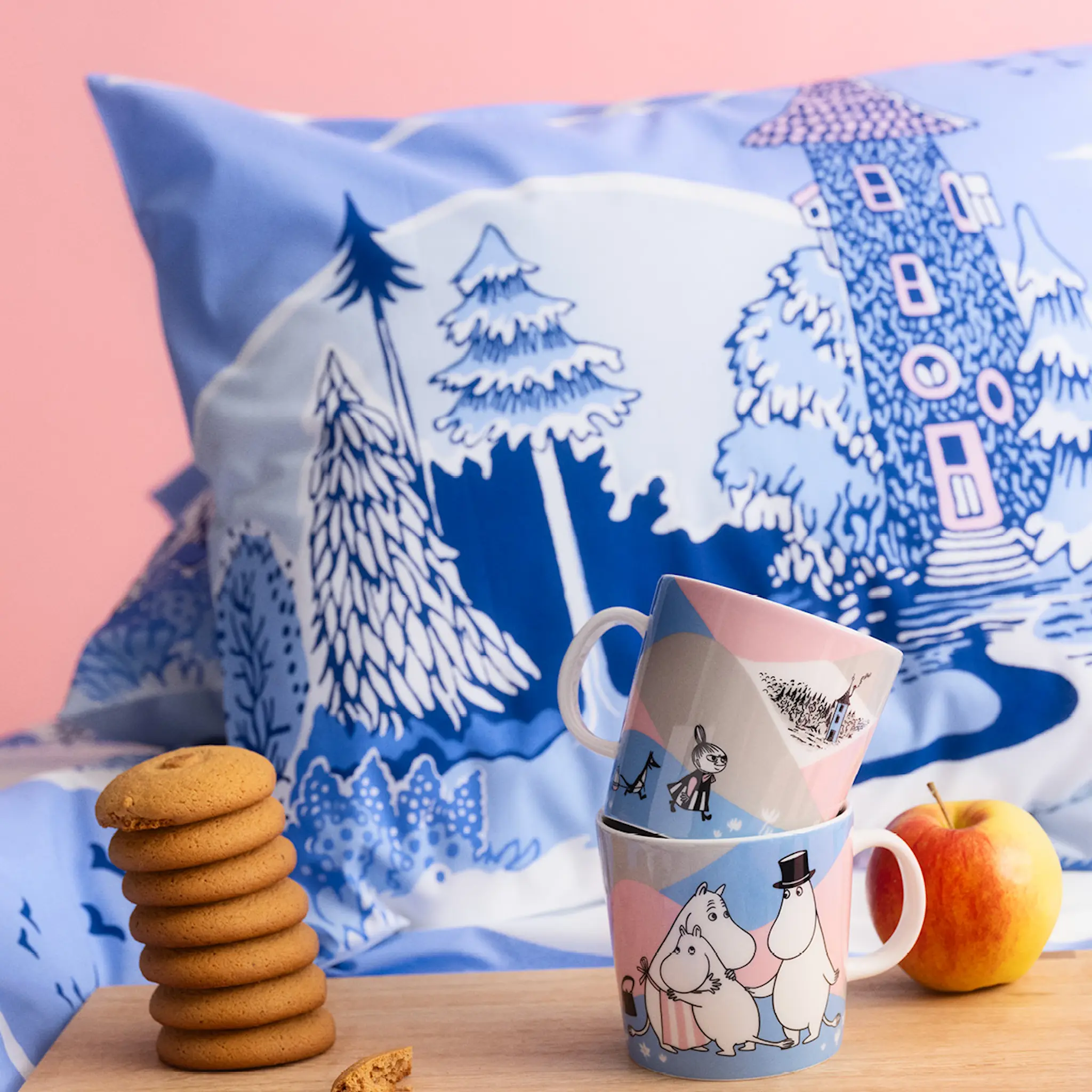 Moomin Arabia Mumin bäddset 150x210 Äntligen hemma