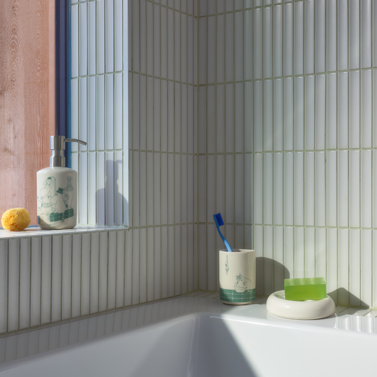 Moomin Arabia Mumin tandborsthållare badstund