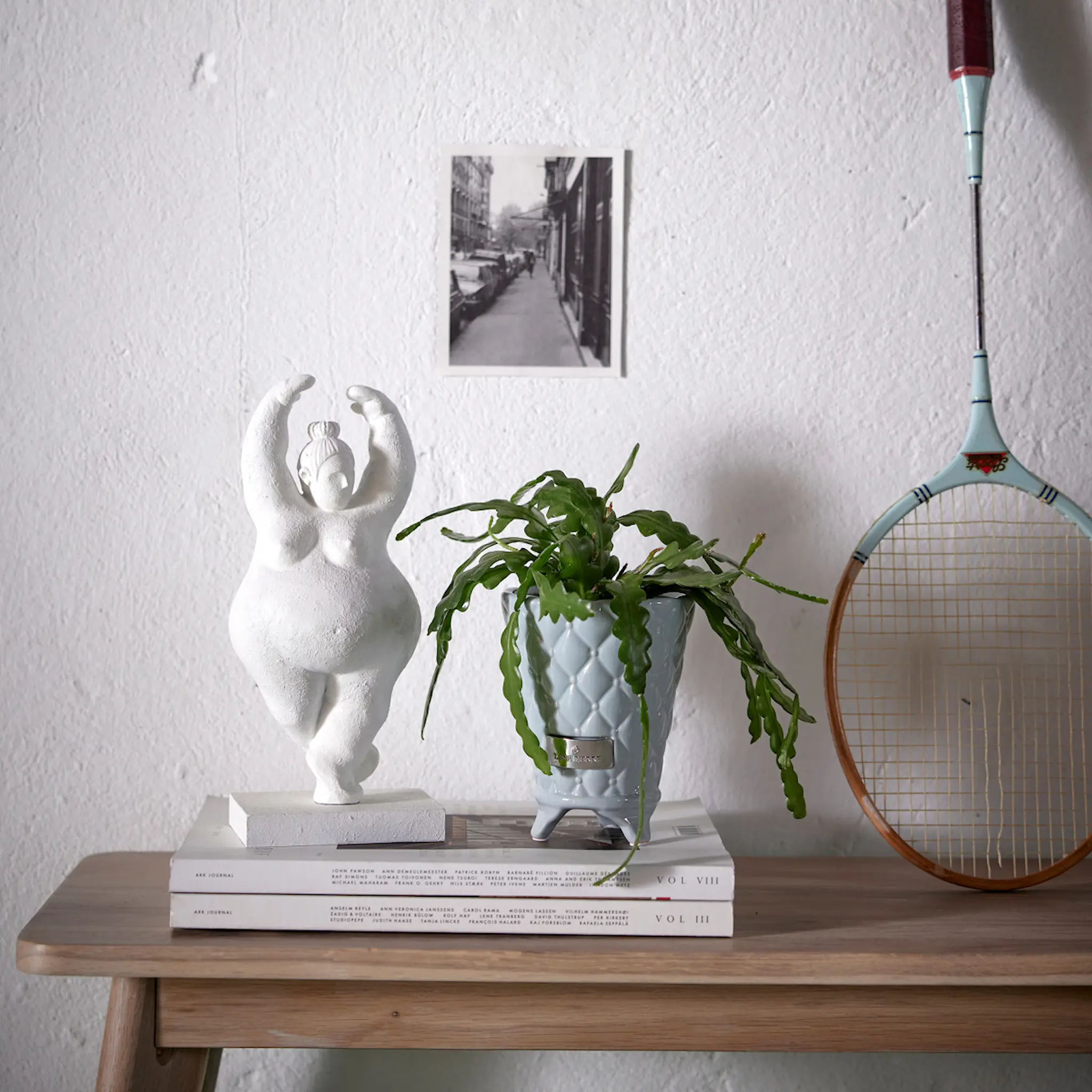 Lene Bjerre Serafina dekorationsfigur 28 cm vit