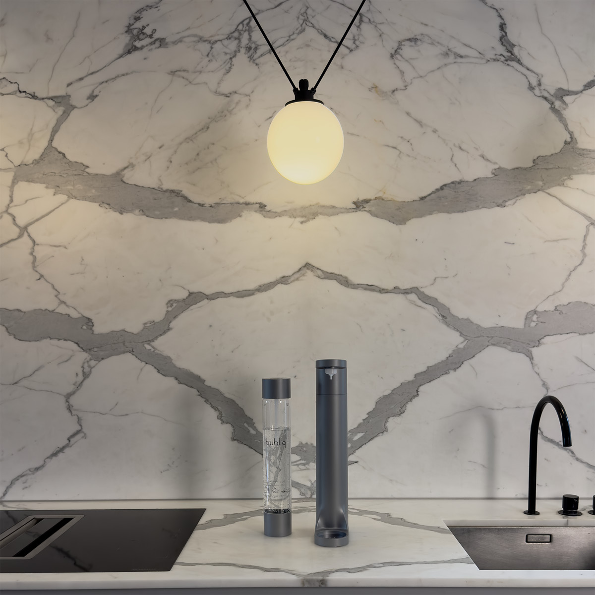 Bubliq Kolsyremaskin Mattgrå