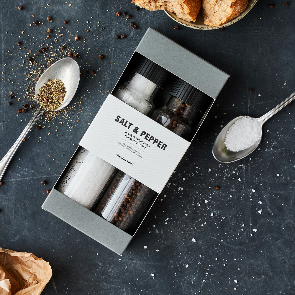 Nicolas Vahé Presentask Salt & Peppar Svart