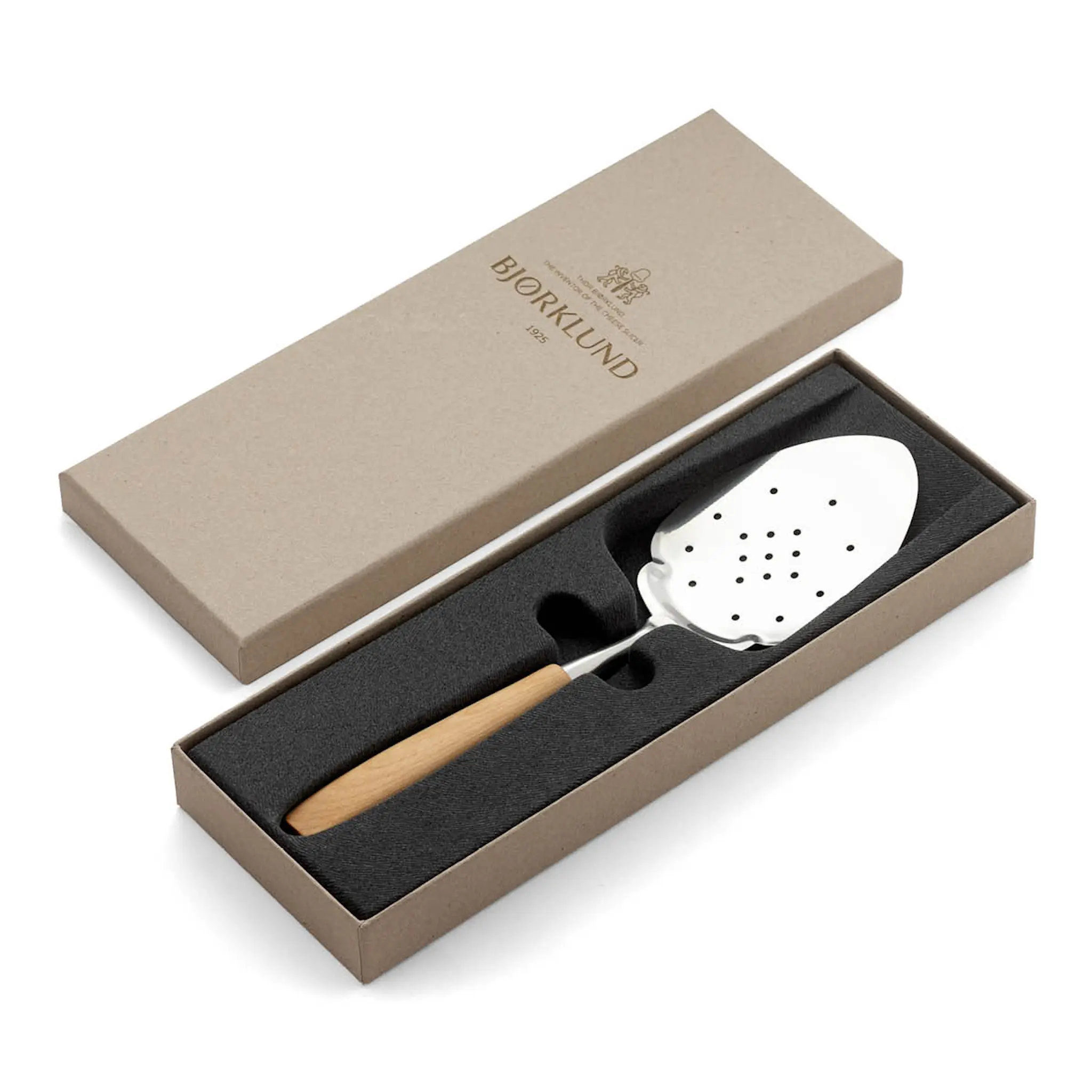 Bjørklund Treskaft fiskespade 24 cm bjørk