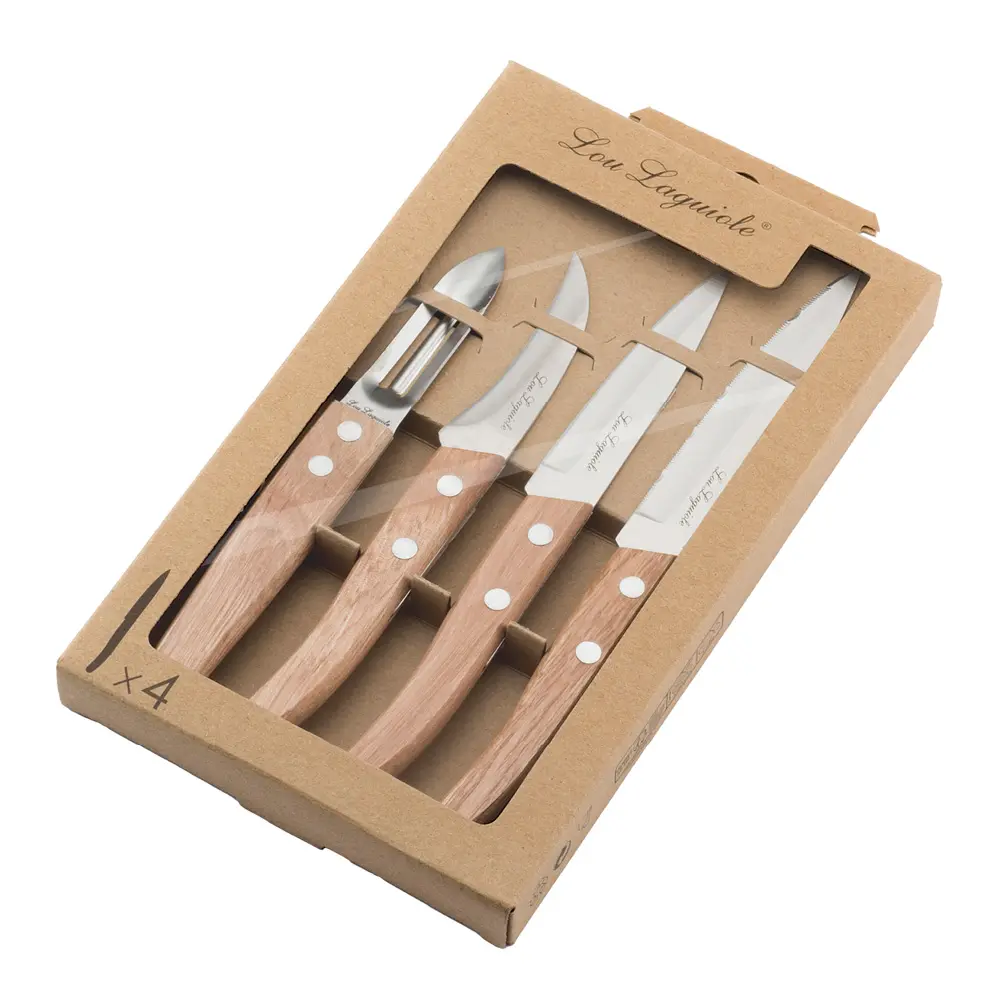 Tradition skallsett 4 stk stål