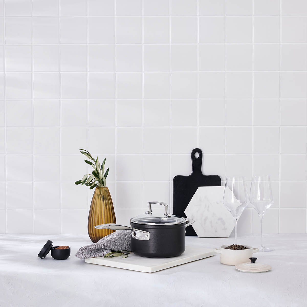 Le Creuset Toughened Kastrull/glaslock 1,9 L