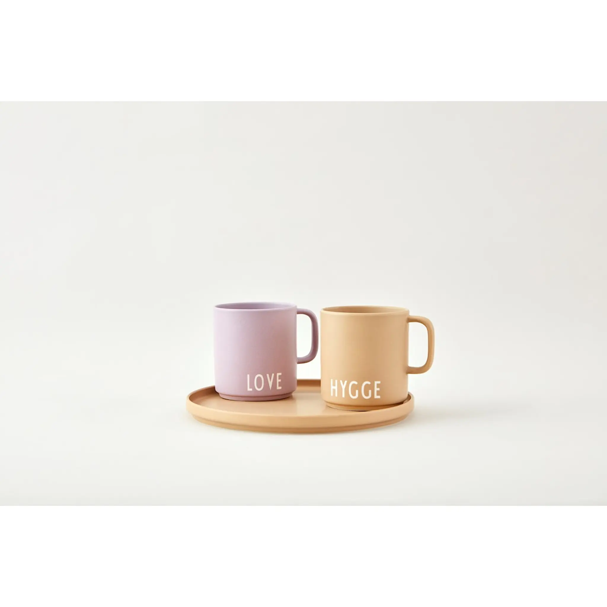 Design Letters Favourite Mugg med öra Love 25 cl Lavendel