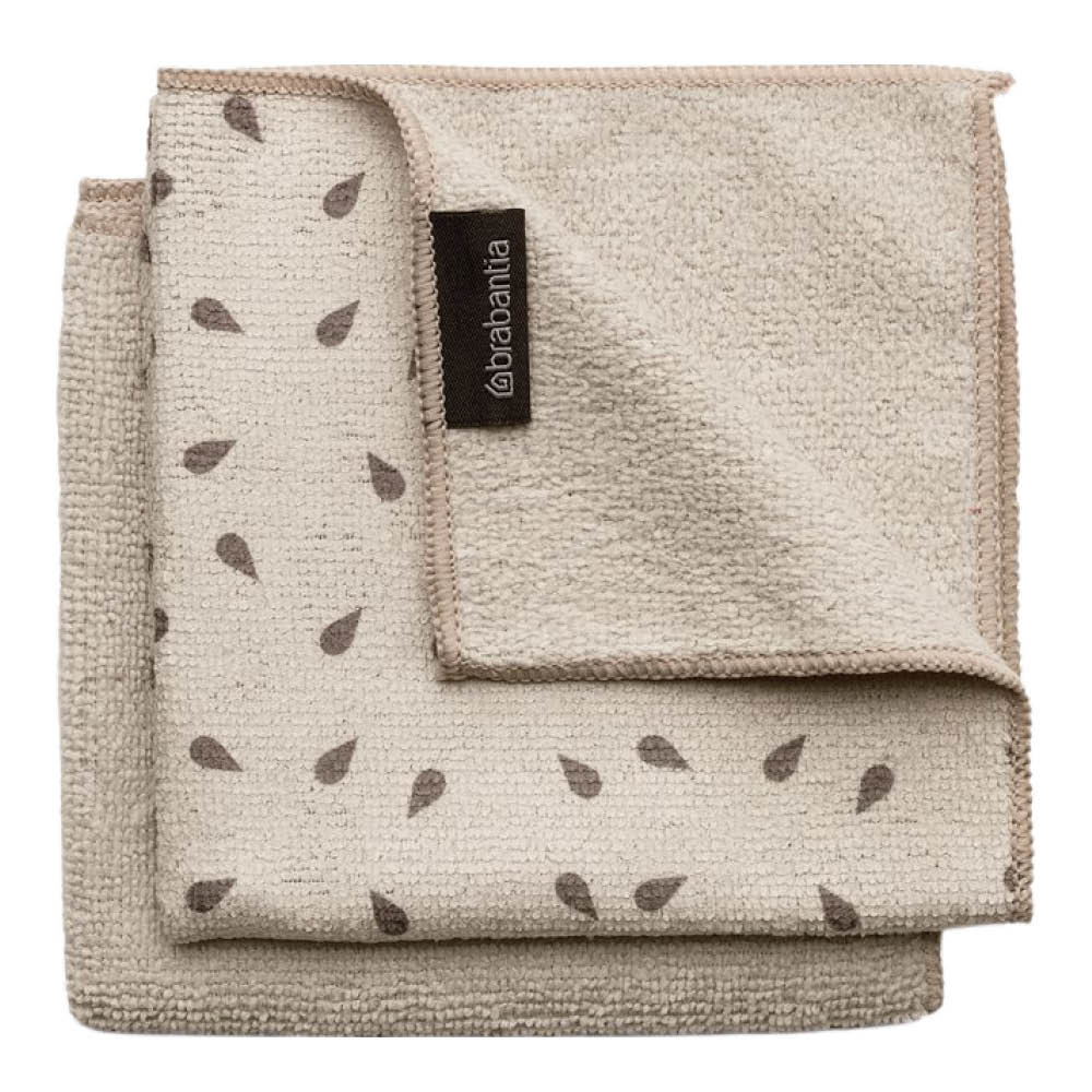 Brabantia SinkSide disktrasa mikrofiber 30x30 cm 2-pack soft beige