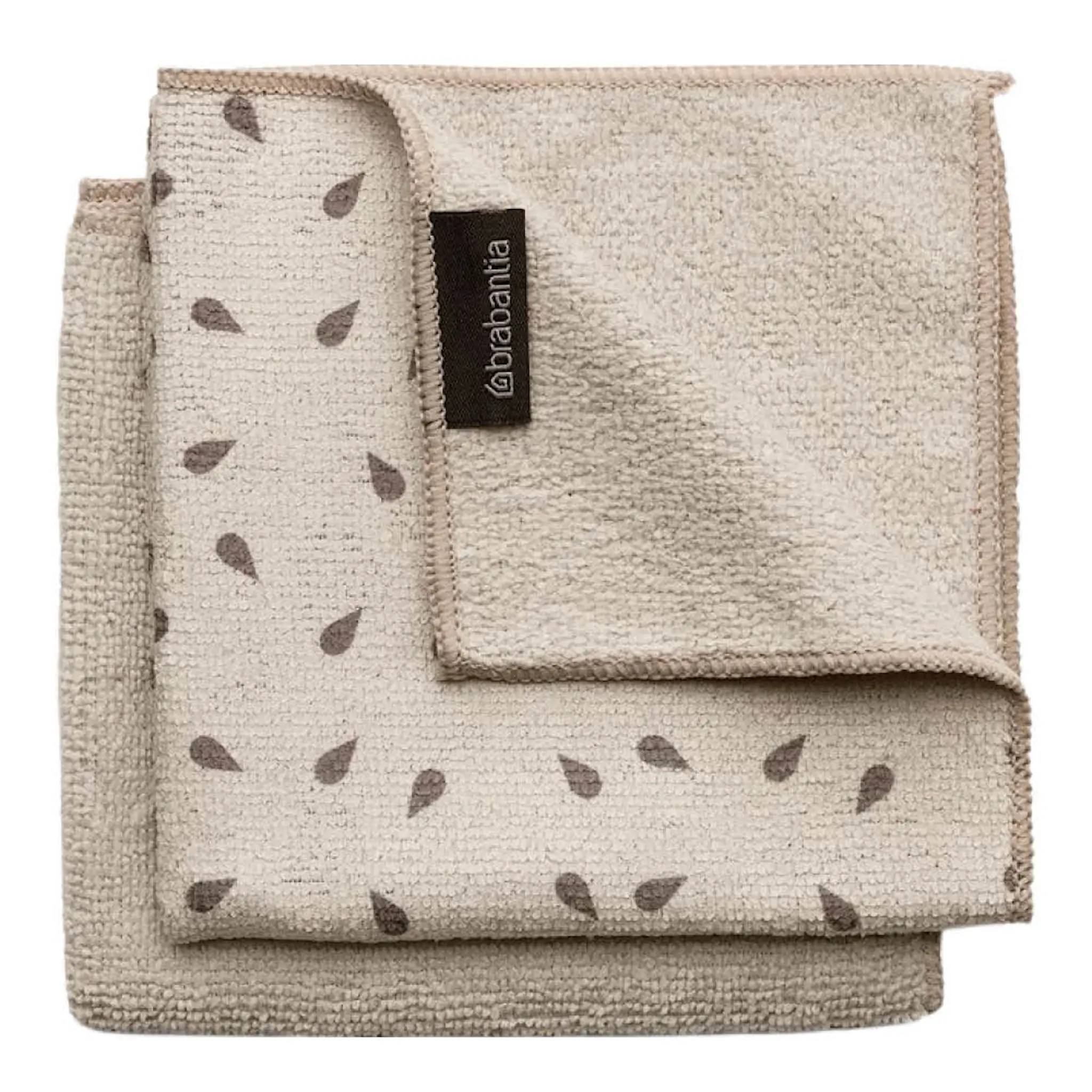 Brabantia SinkSide disktrasa mikrofiber 30x30 cm 2-pack soft beige