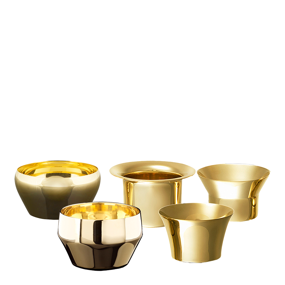 Skultuna Kin Ljuslykta 5-pack Mässing