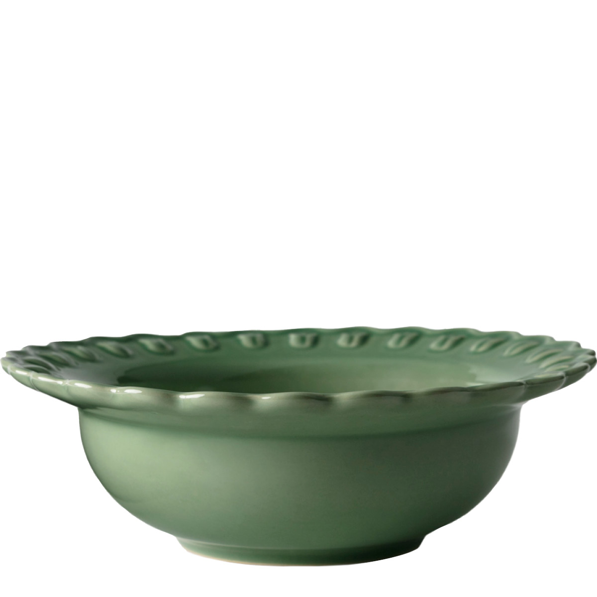 PotteryJo Tulipa Djup tallrik 23 cm 2-pack Verona Grön