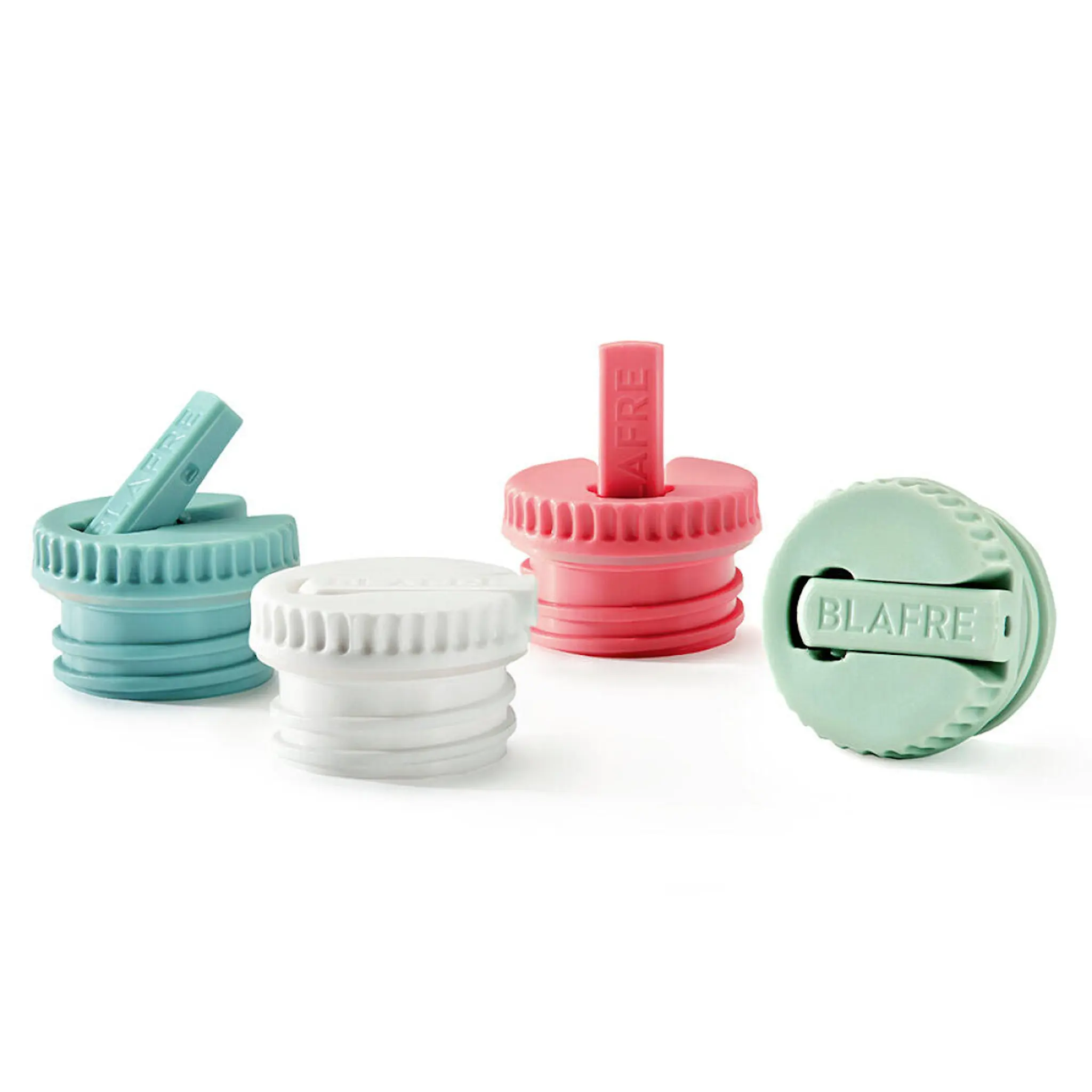 Blafre Kork med fällbar drickpip blågrön