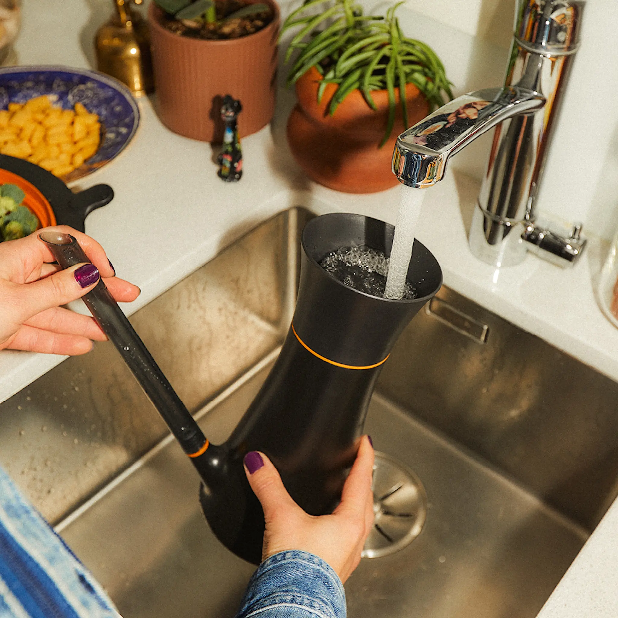Fiskars Vattenkanna 1,2 L svart