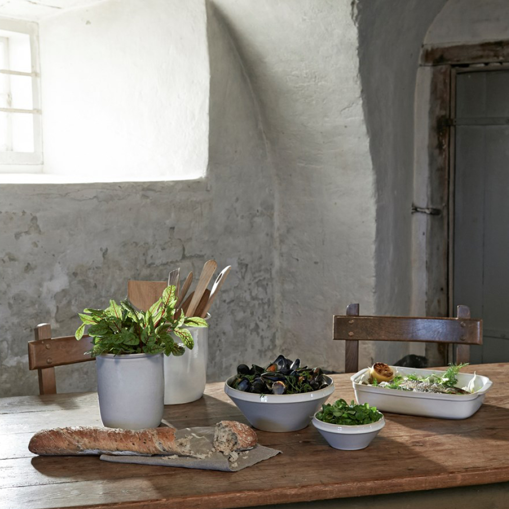 Knabstrup Keramik Tavola Syltkruka Sett 4+2L Vit