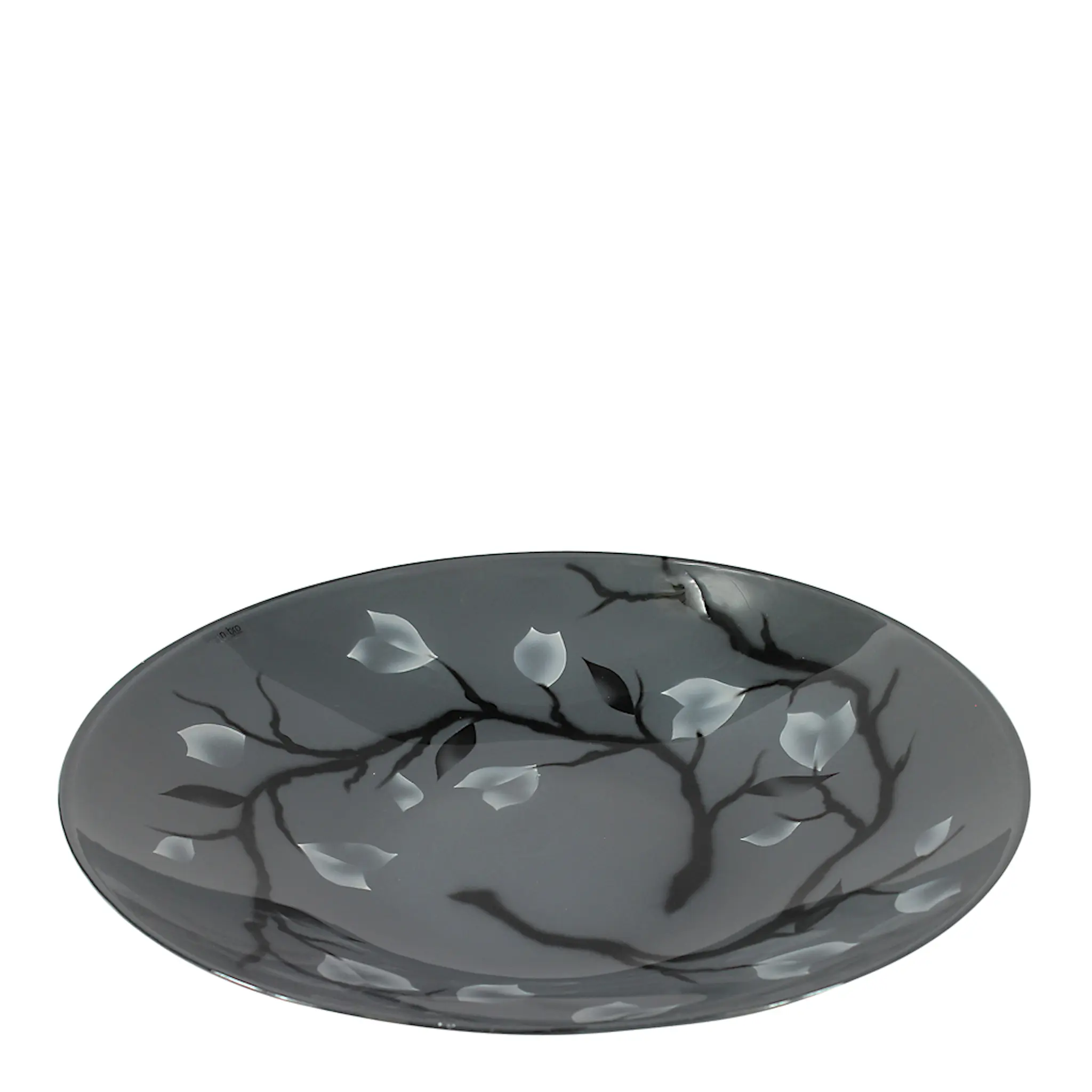 Nybro Crystal Nippon Vati 39 cm Grå