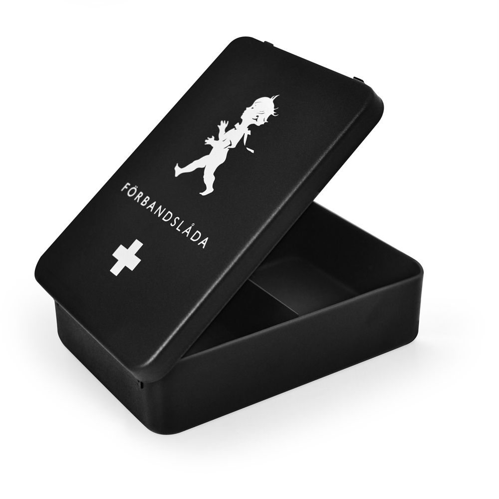 SOLSTICKAN Lääkelaatikko Musta